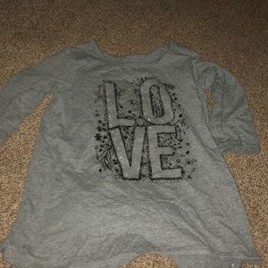 Falls creek grey top for kids